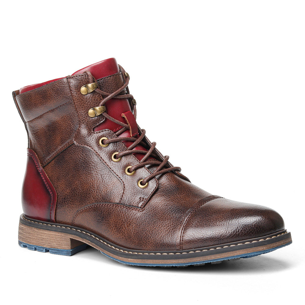 Botas Cortas Hombre Cuero Urbano Dravon