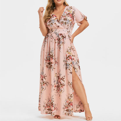 Vestido Mujer Talla Grande Elegante