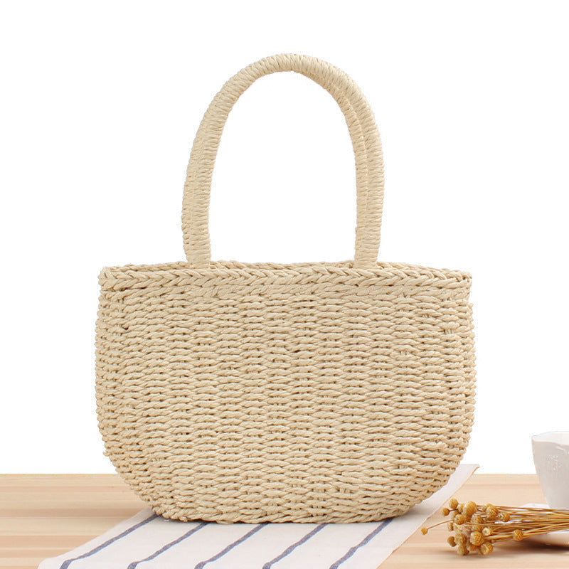 Bolso de Paja Natural Verano Chic