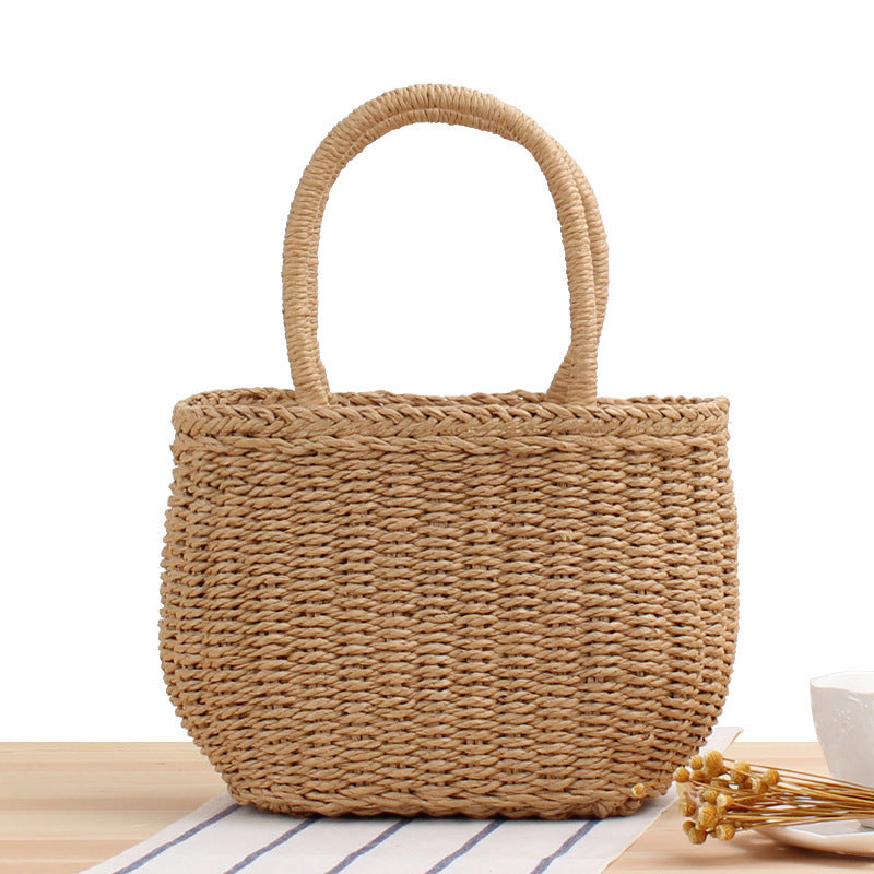 Bolso de Paja Natural Verano Chic