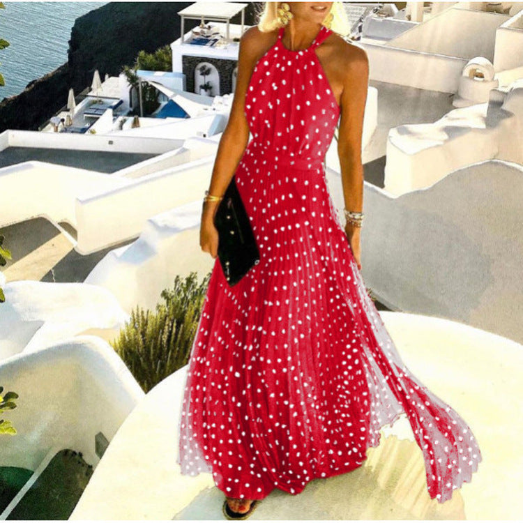 Vestido Playa Ligero sin Mangas Verano