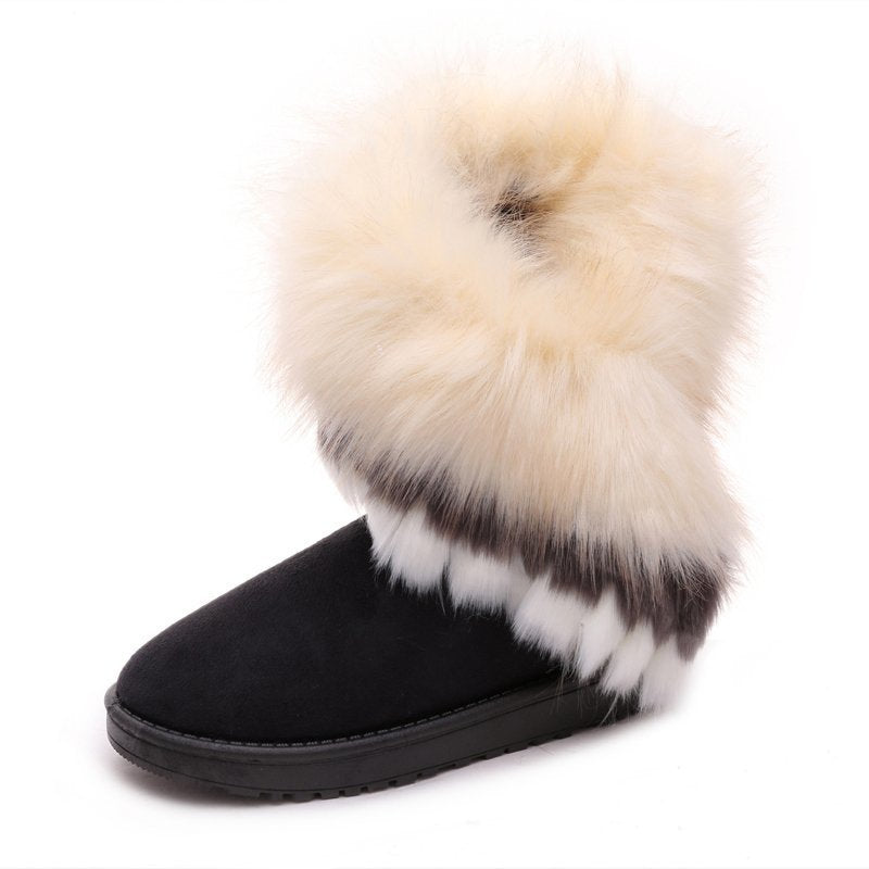 Botas de nieve mujer suaves y cálidas Yina