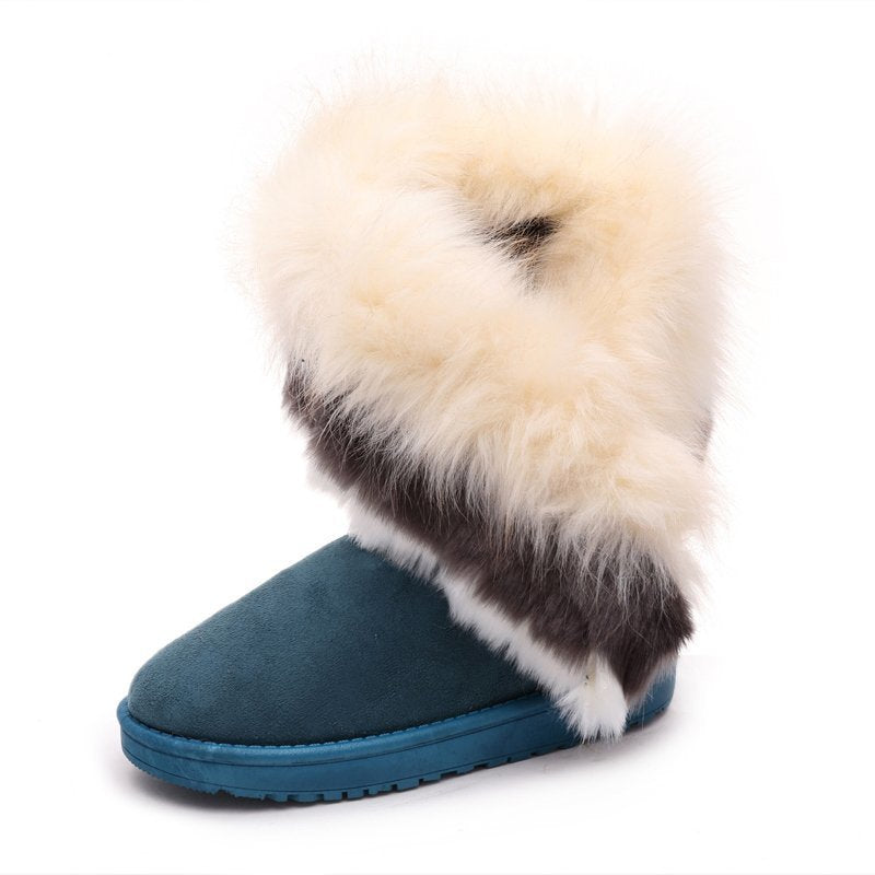 Botas de nieve mujer suaves y cálidas Yina