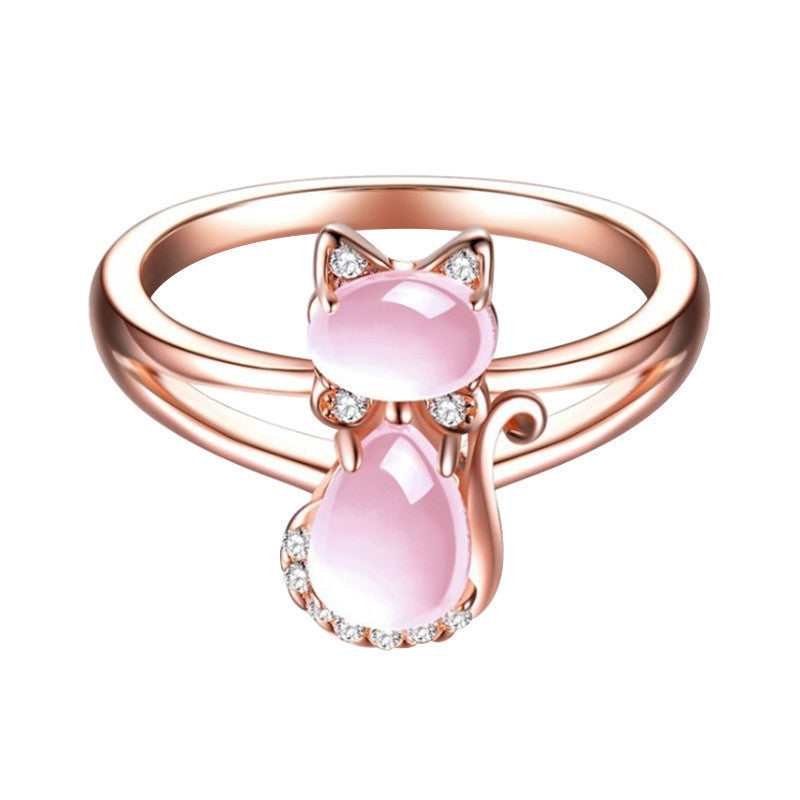 Pulsera Gato Brillante Femenina
