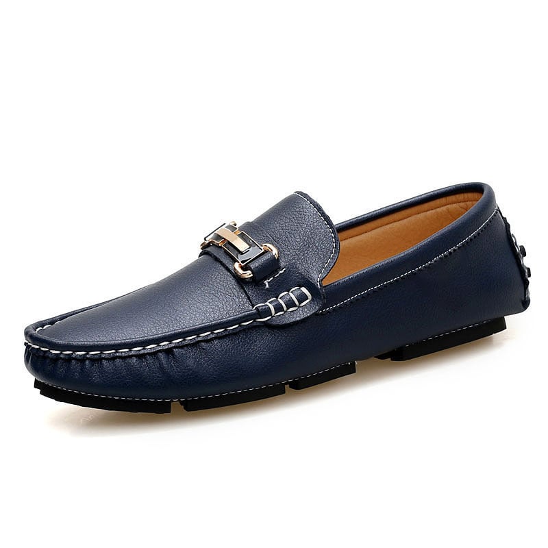 Mocasines Hombre Invierno Cuero Clásicos