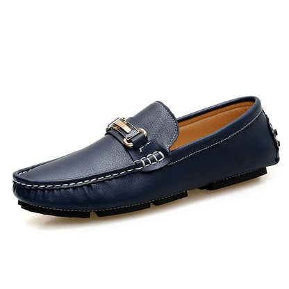 Mocasines Hombre Invierno Cuero Clásicos