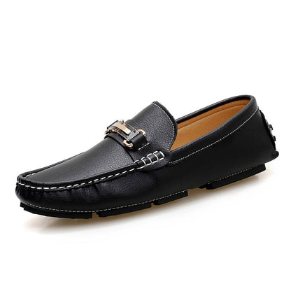Mocasines Hombre Invierno Cuero Clásicos