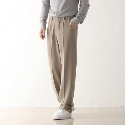 Pantalones Hombre Clásicos Rectos