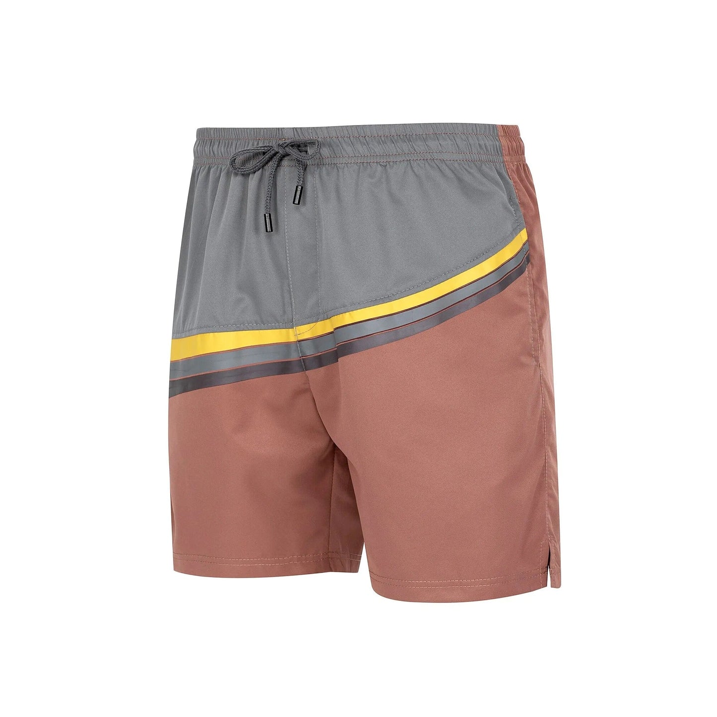 Pantalones cortos deportivos hombre rayados ligeros