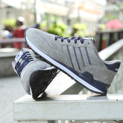 Zapatillas running hombre ligero con cierre rápido