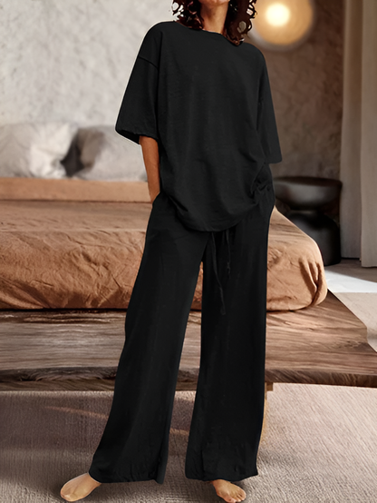 Conjunto Deportivo Camisa Grande Pantalón Recto
