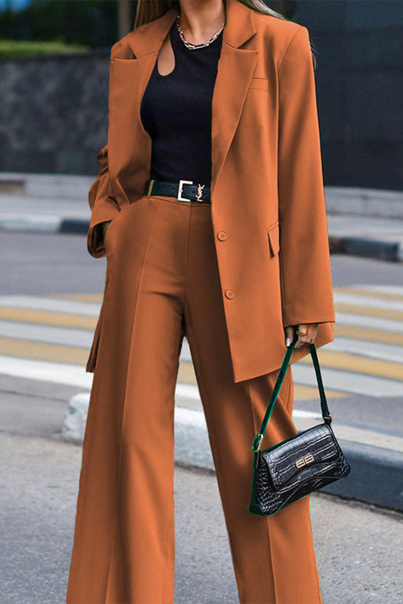 Traje Mujer Chaqueta y Pantalón Elegante
