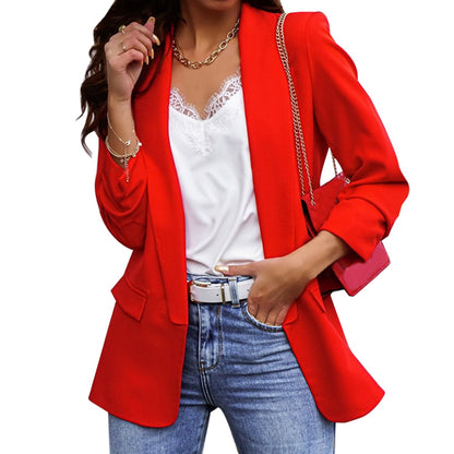 Chaquetilla Mujer Elegante Corte Amplio