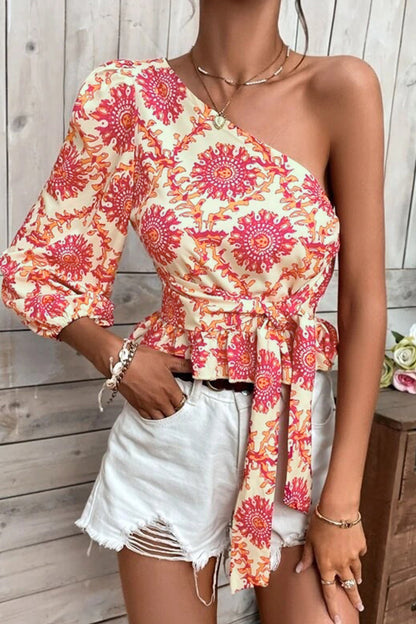 Top Asimétrico Mujer Elegante - Vestiria