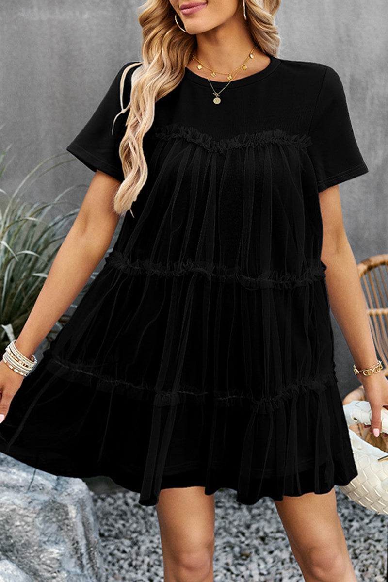 Vestido Fiesta Mini Elegante Verano