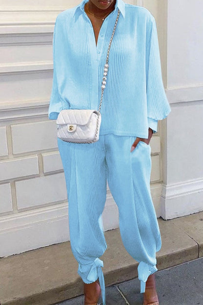 Chaquetón y Pantalón de Vestir Elegante Mujer