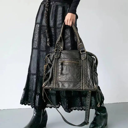 Bolso Piel Clásico Grande - Vestiria