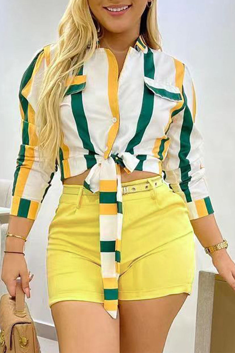 Conjunto Deportivo Rayas Estilo Casual