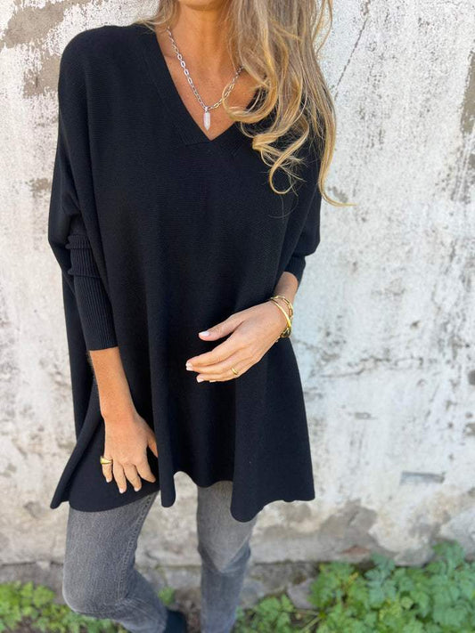 Sudadera Mujer Invierno Cuello Pico - Vestiria