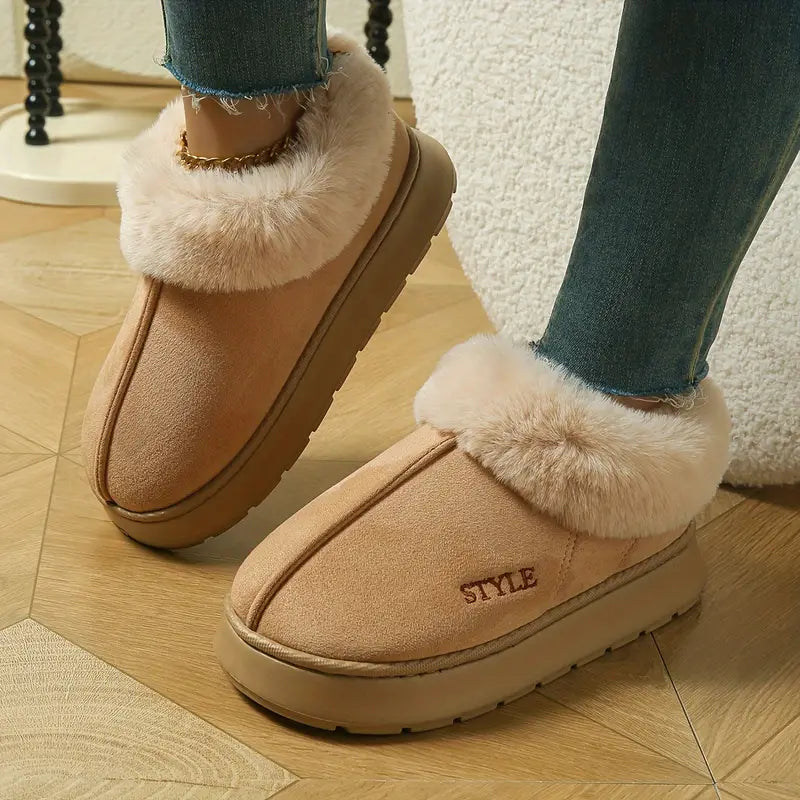 Botas Invierno Impermeables Suela Gruesa