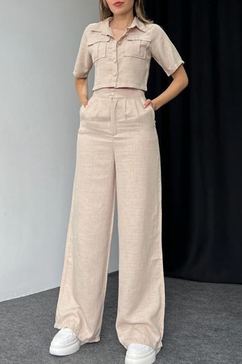 Blusa y Pantalón Elegantes de Verano - Vestiria