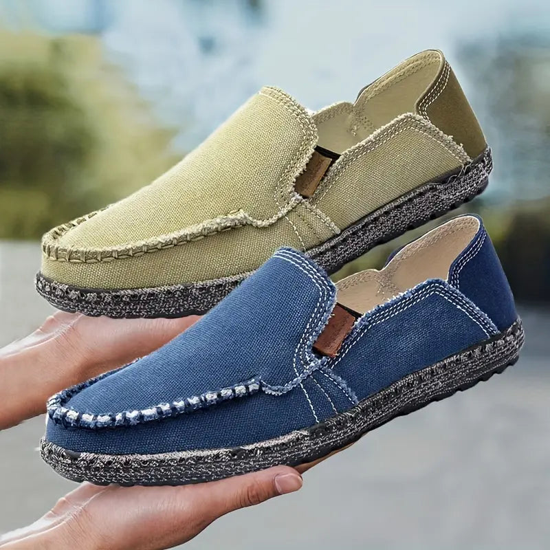 Mocasines Lona Urbanos Casuales - Vestiria