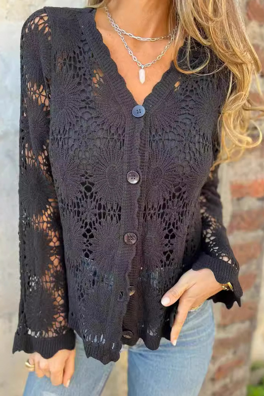 Blusa Mujer Cuello V Elegante - Vestiria