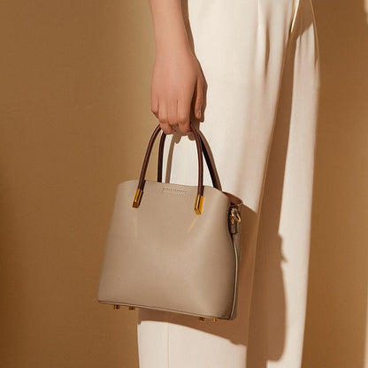 Bolso bandolera de piel texturizada para mujer - Vestiria