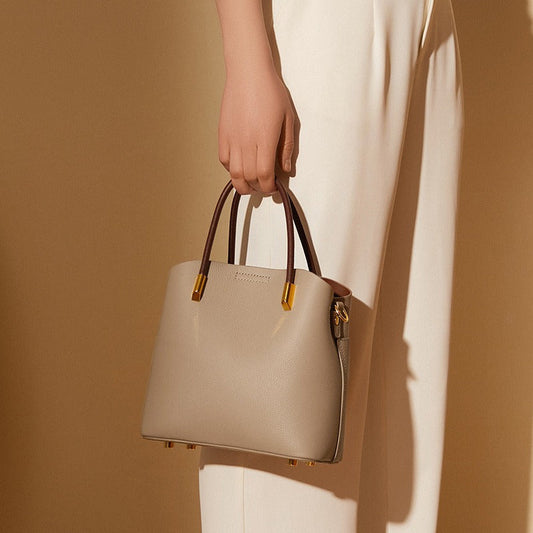Bolso bandolera de piel texturizada para mujer - Vestiria