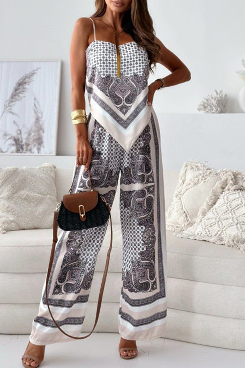 Conjunto Mujer Verano Estampado Geométrico