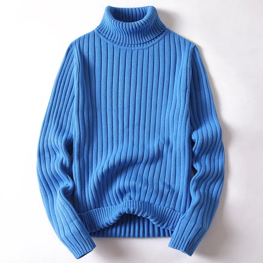 Jersey Cuello Alto Hombre Rayas y Liso - Vestiria