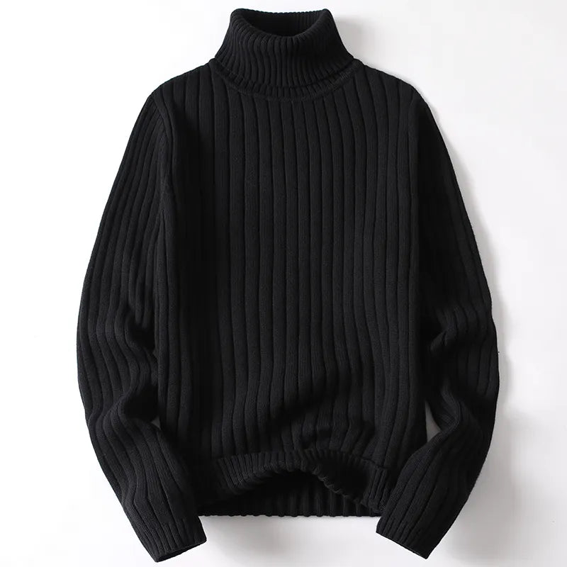 Jersey Cuello Alto Hombre Rayas y Liso