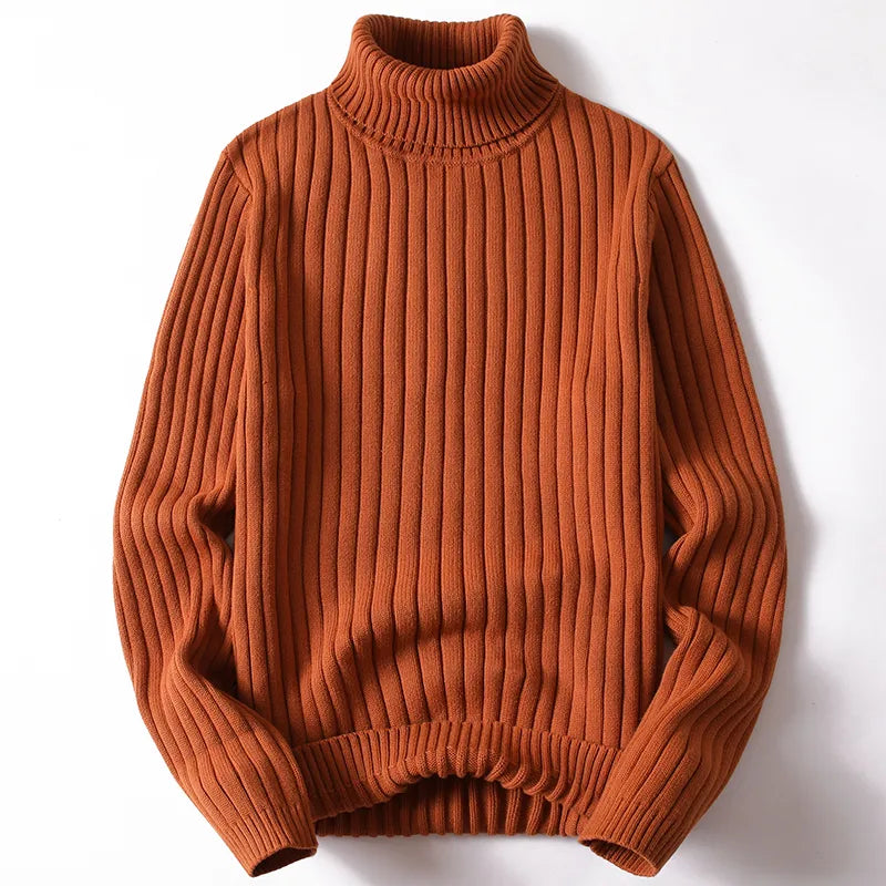 Jersey Cuello Alto Hombre Rayas y Liso