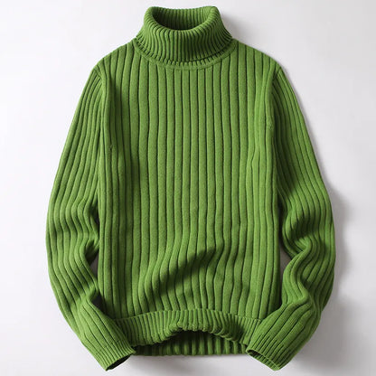 Jersey Cuello Alto Hombre Rayas y Liso