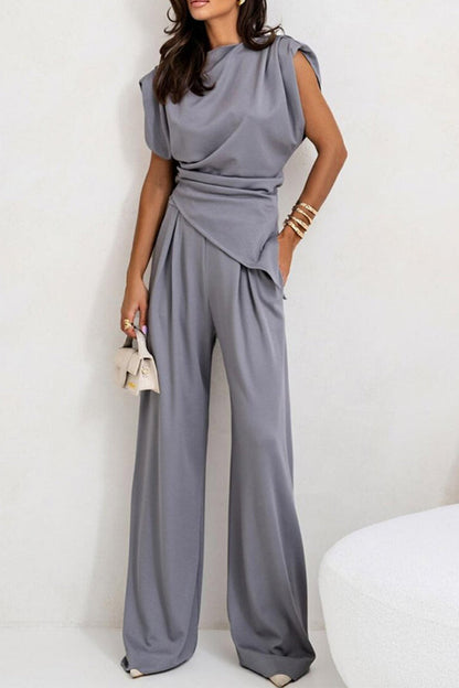 Blusa y Pantalón Elegantes de Verano - Vestiria