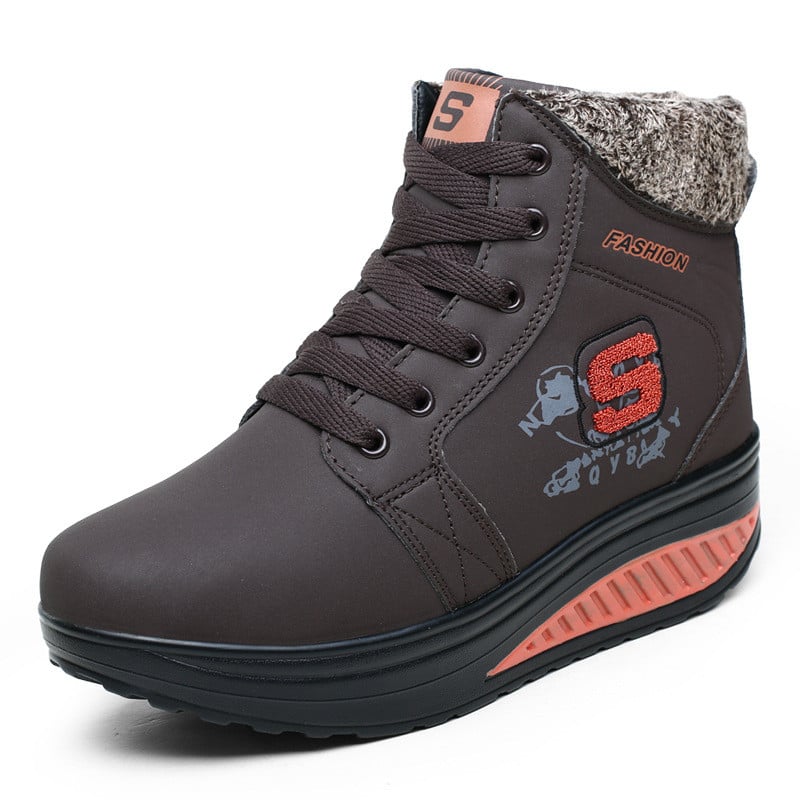 Botas Mujer Interior Peludo con Tacón Alto