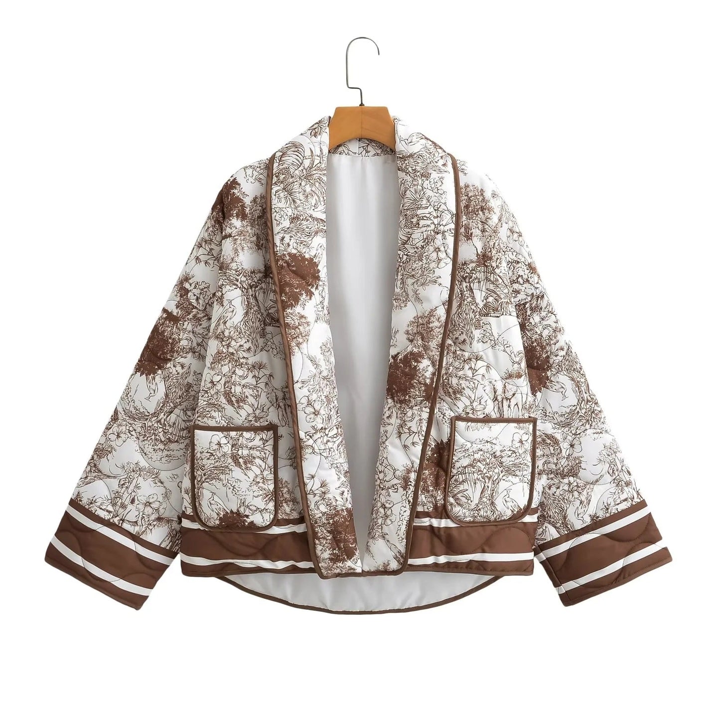 Chaqueta de abrigo Bambi estampado divertido