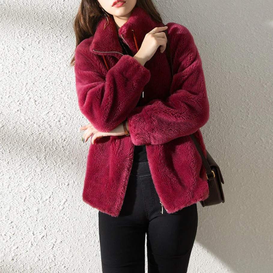 Abrigo Trench Mujer Grande con Solapas