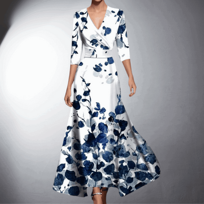 Vestido de Gala Floral Exclusivo