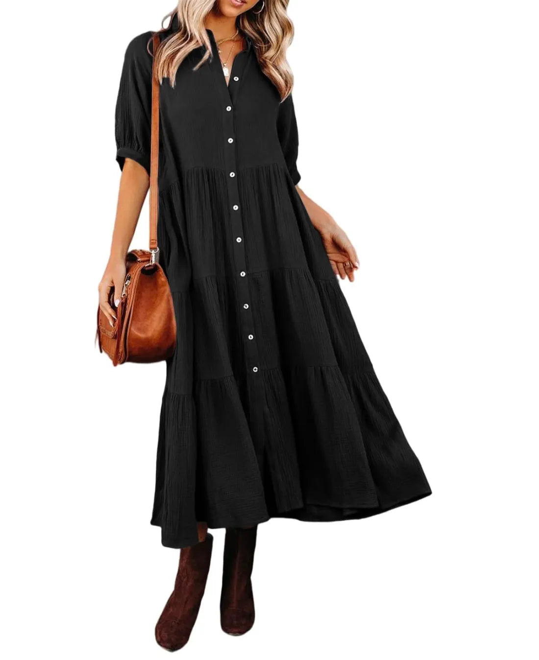 Vestido Playa Boho Ligero y Fresco