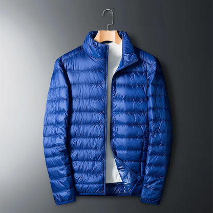 Chaquetón Ligero Cuello Alto Hombre