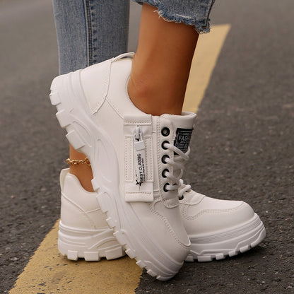 Zapatillas Mujer Urbanas Suela Gruesa Camila - Vestiria