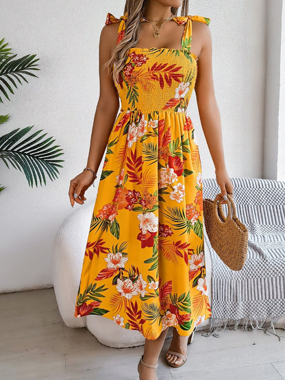 Vestido mujer floral verano estampado colorido - Vestiria
