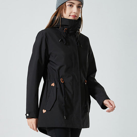Chaqueta Deportiva con Capucha y Cremallera Adjustables - Vestiria