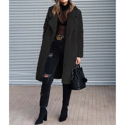 Abrigo Teddy Cálido Mujer Invierno - Vestiria
