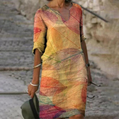Vestido Floral Estilo Primavera