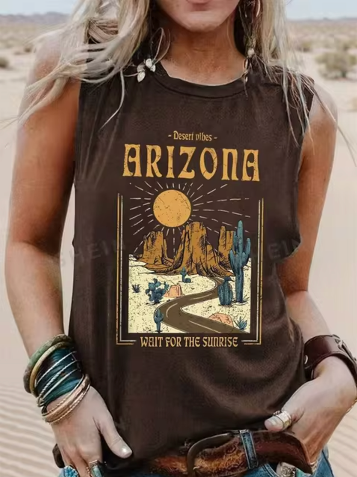 Camiseta Algodón Sin Mangas Verano