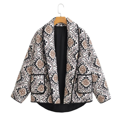Chaqueta de abrigo Bambi estampado divertido