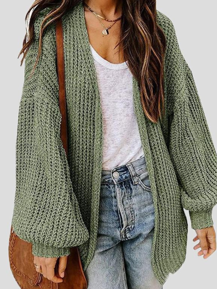 Chaqueta de punto suave y cómoda