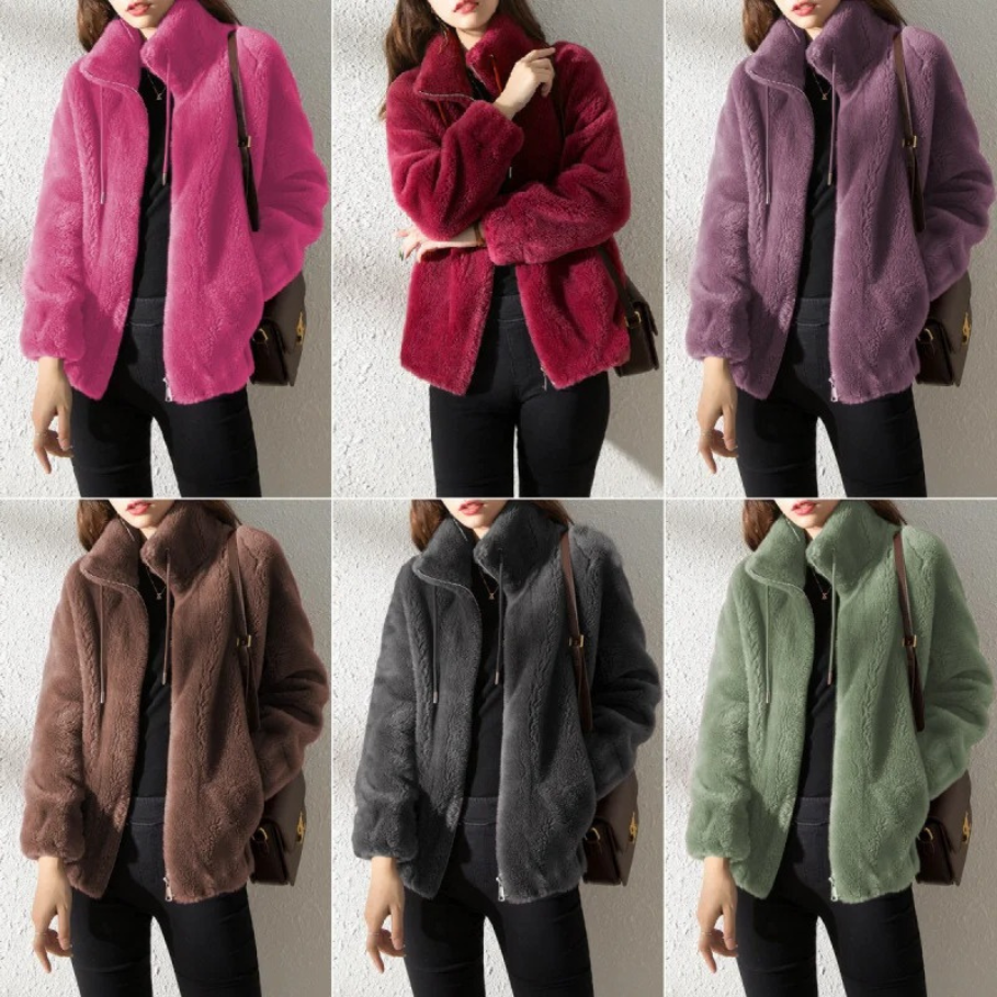 Abrigo Trench Mujer Grande con Solapas - Vestiria